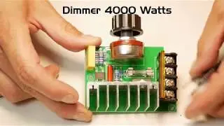 Cómo funciona un Dimmer?