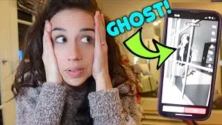 THERE IS A GHOST IN MY HOUSE! I CAUGHT IT ON CAMERA!