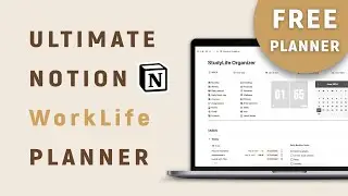 Ultimate Notion Planner Tour + Tutorial | FREE Notion Templates