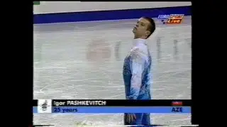 Igor Pashkevich AZE - 1997 World Figure Skating Championships Free Skate