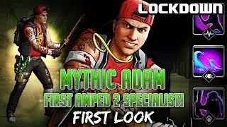 TWD RTS: Mythic Adam, First Amped 2 Specialist! The Walking Dead: Road to Survival Attack Team Leaks