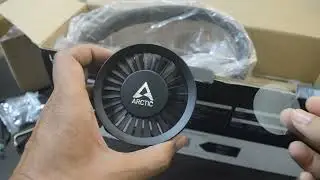 Arctic Liquid Freezer 3 Unbox Install Test - AMD