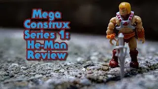 Mega Construx Masters of the Universe Series 1:  He-Man Review!