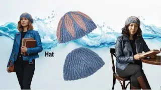 KnitLove HK/4K/Knit/Crochet/How to Crochet/DIY/Craft/Handmade/Hat/かぎ针编み/짜다/क्रोशै/棒针/勾针/帽