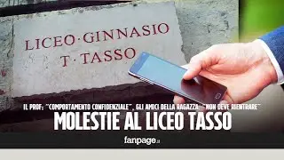 Molestie al liceo, il prof. si difende: 