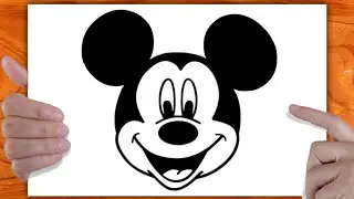 Dessin facile | comment dessiner mickey mouse facilement | Dessin kawaii | Dessins facile a faire