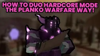 How To Duo Hardcore Mode Panko Warfare Strategy (Tower Defense Simulator)