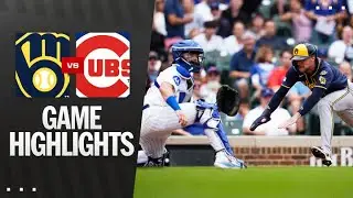 Brewers vs. Cubs Game Highlights (8/19/25) | MLB Highlights