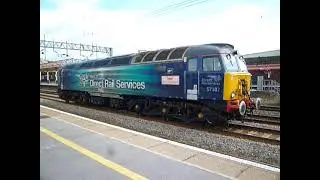 DRS Class 57 Thunderbird Diesel Locomotive 307@ Crewe08/2022