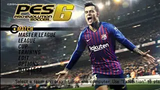 PES 6 MOD PES 2019 Android Offline Best Graphics Pro Evolution Soccer 6