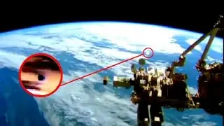 UFO Shape shifting ISS live SPACE video, NASA tv