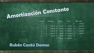 Amortización Constante