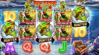 Big Bass Christmas Bash slot Huge $25,000 high stake bonus buys compilation