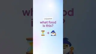 Сможете угадать еду по эмодзи? 🍔 Только 1% угадают последний! #Shorts #emojiquiz #quiz #foodquiz