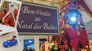 Natal No Shopping 😍 Chegada Do Papai Noel 🎅