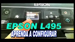 Como INSTALAR Impressora Epson ecotank L495 L455