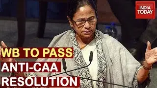 Mamta: Speacial Session On 27th To Pass Anti-CAA Resolution, 3rd State To Pass resolution