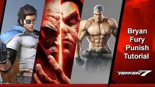 Tekken 7 bryan punishment breakdowns tutorial