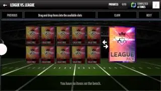 League Tournament Pack Opening | Madden Mobile 16