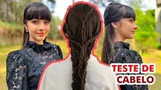 TESTANTO CABELOS DE PRINCESA