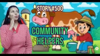 Story 500 | Community Helpers | Milkman | दूधवाला | Hindi Story for Kids