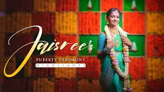 Jaisree's Grand Puberty Ceremony Highlights from  APN Photography & Videography | Karaikudi