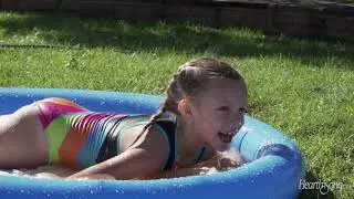 Inflatable Rainbow Slip & Slide Splash Set