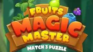 Fruit Magic Master: Match 3 Puzzle (геймплей видео на Андроид)