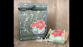 How to create a Christmas in July Card with matching treat!