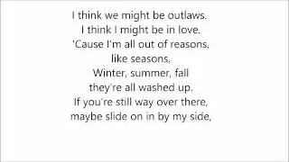 Outlaws By David Lambert (Lyrics) -Easy To Read-