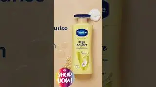 Vaseline intensive care deep moisture nourishing body lotion, for men and women #short #shortvideo