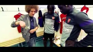 AfroMagic meets the Arsenal Team :D!!