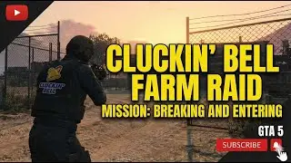 Breaking And Entering Mission Of Slush Fund Cluckin bell Farm Raid GTA V #gta5 #gtaonline#gta #part