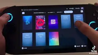 Hytale on Legion Go S SteamOs 