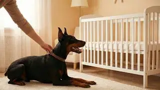 Dad Dragged 'Aggressive' Doberman Away... Then He Saw What Was Under The...