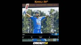 VIRAT KOHLI'S 50 VS NEW ZEALAND #gaming #cricket #viratkohli #ODI #PS5 #shorts #youtubeshorts