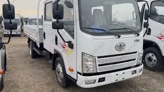 China FAW 5t Tiger Vr Double Cabin Truck &ndash; Ideal for Cargo Transport and Crew