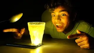 Haldi + Water Mix In Glass 🍷||New Trending Experiment in 2025 || 💯 Working