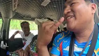 Canotaje salvaje en aguas peligrosas en tarapoto