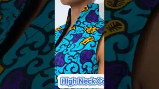 Built Up Neckline # High Neck Collar # Collar