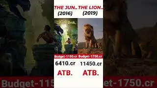 The Jungle Book Vs The lion King movie comparison ll box office collection