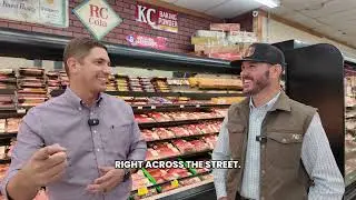 Retail beef prices with Trey Clinkenbeard of Delberts Supermarket #beef #cattle #farming #food