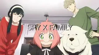 Anya e Sua Familia em Mais Uma Miss&atilde;o Anime Edit Spy X Family Filme