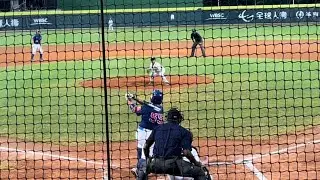 LU Guan-Sheng 1 RBI single | Art is BlueLine | 藝術就是藍線