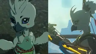 Tulin Receiving The Great Eagle Bow - The Legend Of Zelda: Tears of the Kingdom