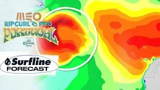 Surfline Forecast Update - MEO Rip Curl Pro Portugal - improving solid surf for end of event