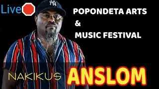 Anslom Nakikus Live Performance.  Arts & Music Festival. POPONDETA Papua New Guinea 