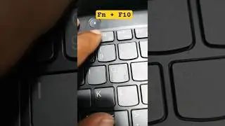 Lenovo IdeaPad Gaming 3 Series Laptop Touchpad Not Working Problem#macnitesh#keyboardtricks#2025