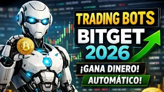 C&oacute;mo Usar los Trading Bots de Bitget en 2026 🤖 (Gu&iacute;a Completa Paso a Paso)