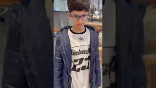 Beautiful boy 👦 Dubai Mall